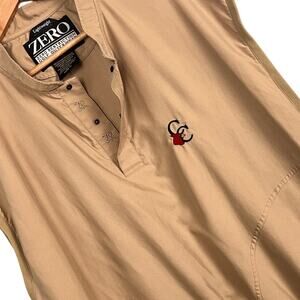 Zero Restriction ZR Men XL Golf Wind Vest Pullover Outerwear Lightweight CC Logo